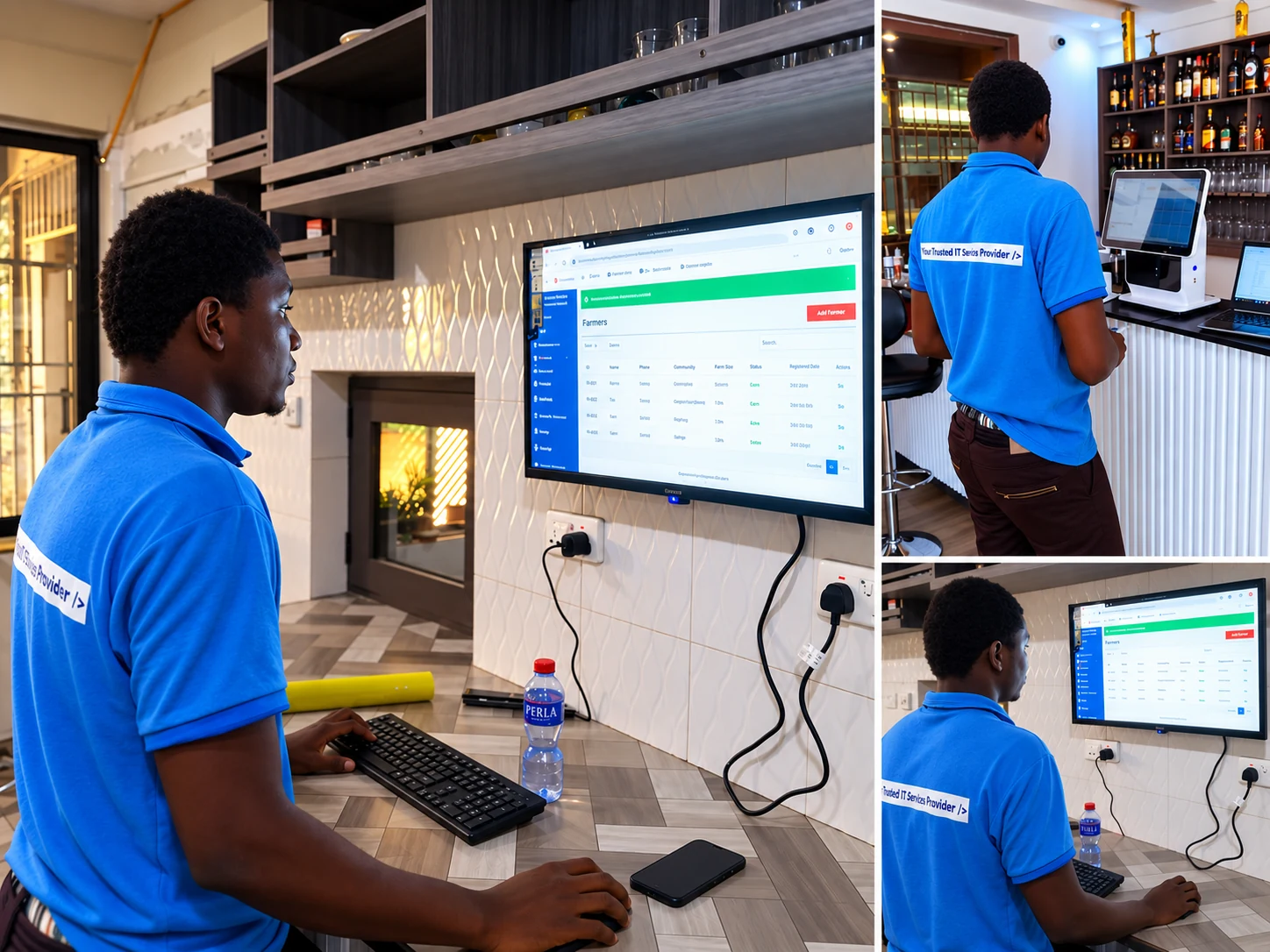 DeeTek POS system setup and IT support across workspaces